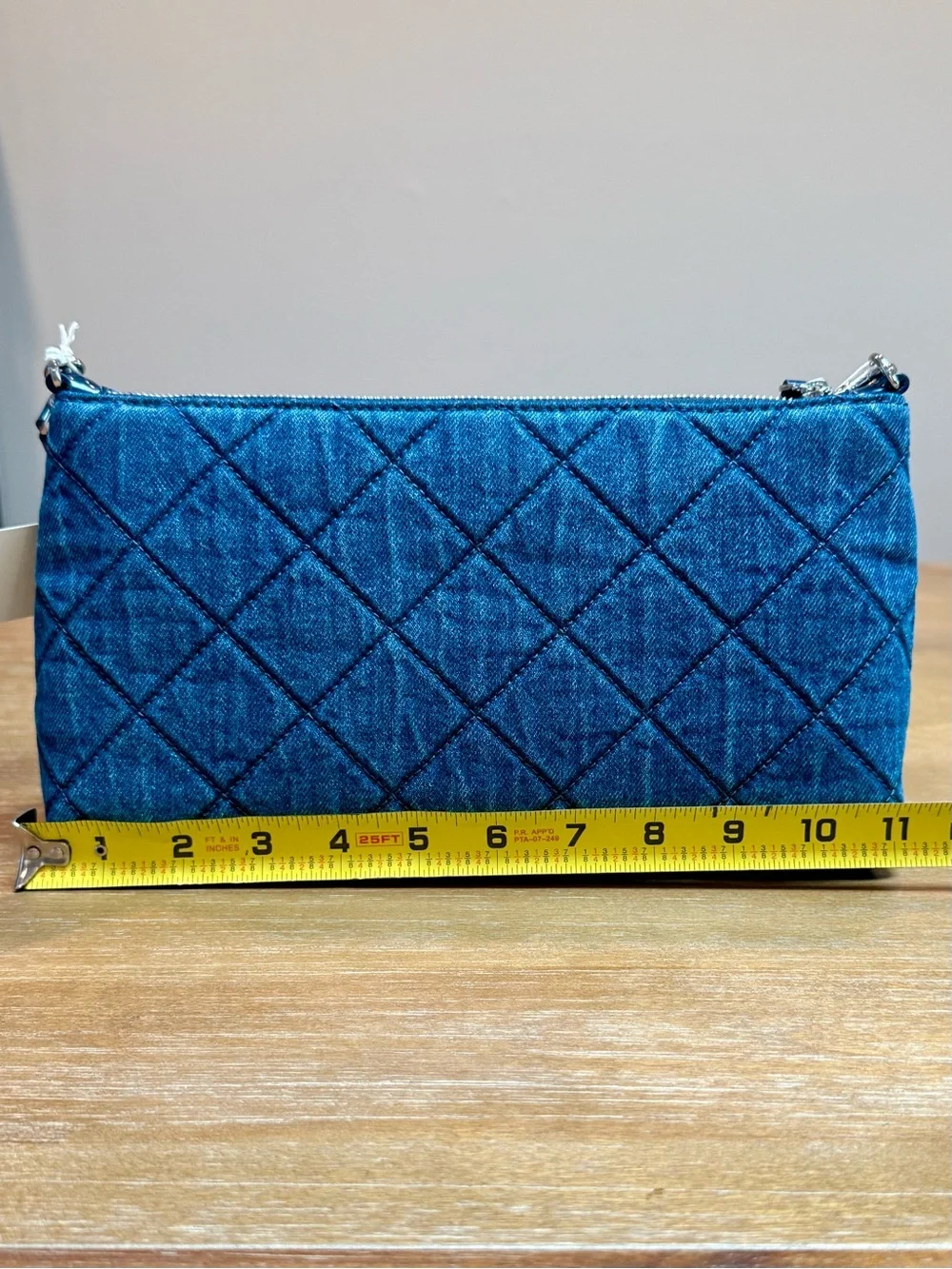 Tory Burch Willa Denim Quilted Shoulder Bag